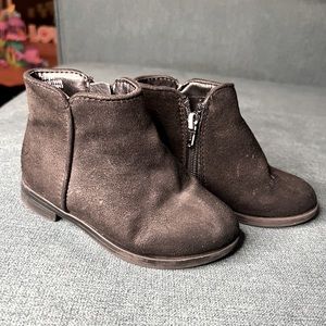 Toddler Girls Cat & Jack Black Sparkly Boots